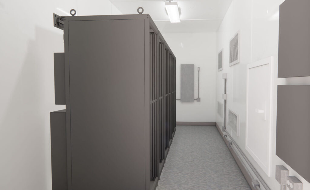 20 foot data interior